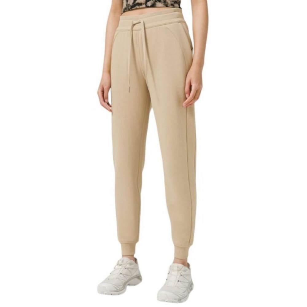 Lululemon Scuba High-Rise Jogger Fleece 28" Trench tan khaki women's Sweats 14